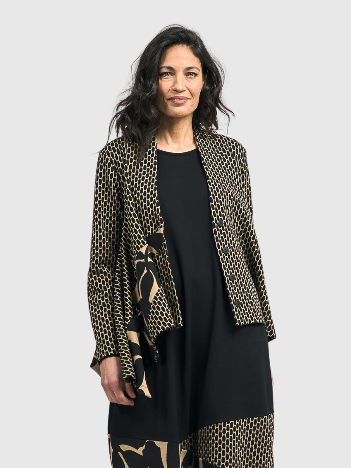 Alembika (Pre-Order) Asymmetric Jacket, Hive - Statement Boutique