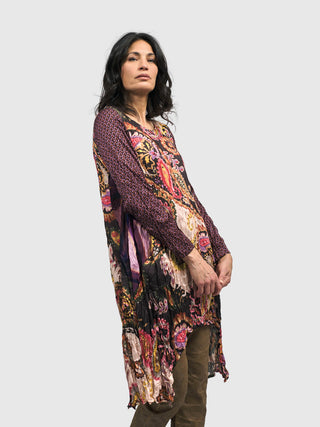 Alembika (Pre-Order) Satin Crush Tunic, Paisley - Statement Boutique