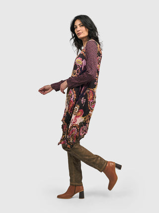 Alembika (Pre-Order) Satin Crush Tunic, Paisley - Statement Boutique