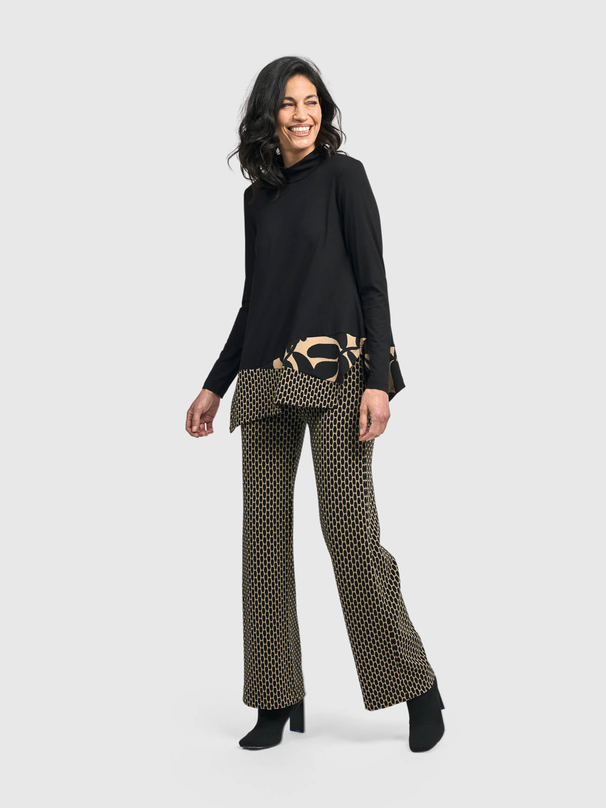 Alembika (Pre-Order) Straight Leg Pant, Hive - Statement Boutique