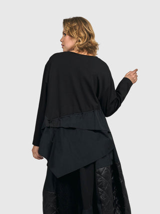 Alembika (Pre-Order) Urban Taffeta Cinch Top, Black - Statement Boutique