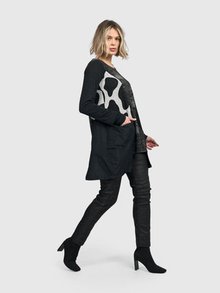 Alembika (Pre-Order) Urban Mixed Pocket Tunic, Fog - Statement Boutique