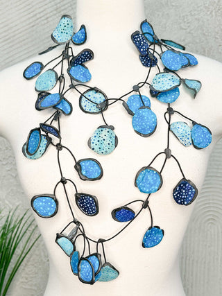 Batik Necklace, Turquoise