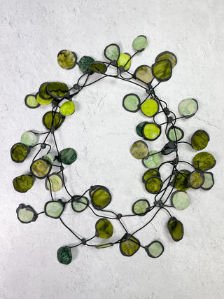 Annemieke Broenink Ink Necklace, Olive - Statement Boutique