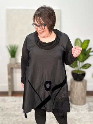 Igor Dobranic Imperia Tunic, Black - Statement Boutique