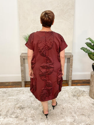 Kozan Simona Dress, Garnet Disc - Statement Boutique