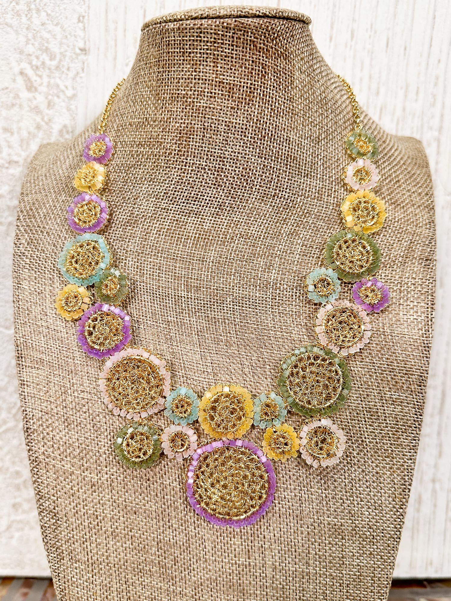 Lavish by Tricia Milaneze Circles Necklace, Baby Mix - Statement Boutique