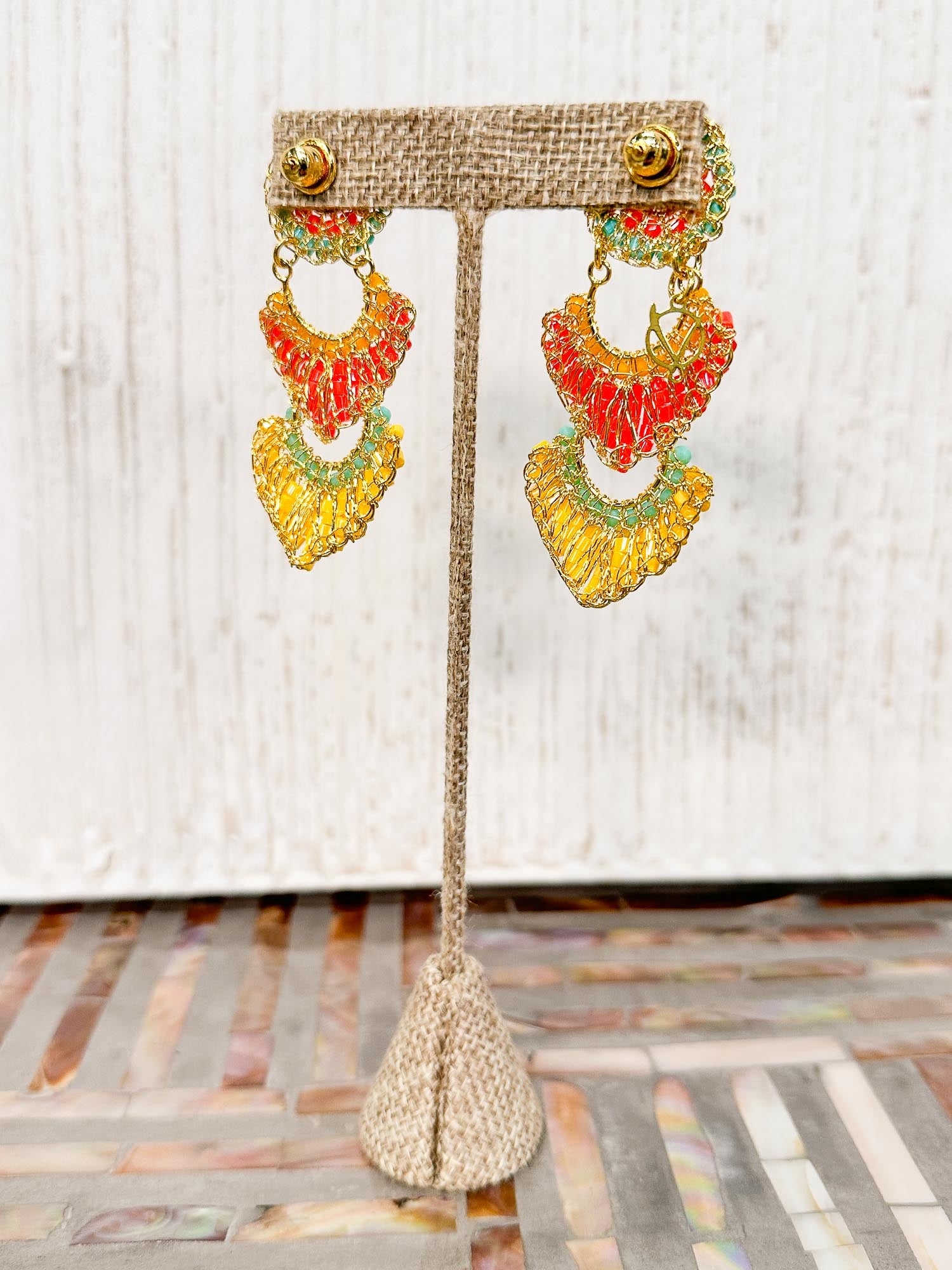 Lavish by Tricia Milaneze Siren Earrings, Summer Vibe Mix - Statement Boutique