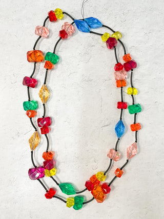 Michaela Malin Peacock Necklace, Multi - Statement Boutique