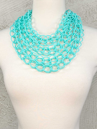 Dana Necklace, Turquoise