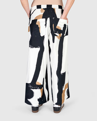 Urban Straight Leg Crop Pant, Zebra