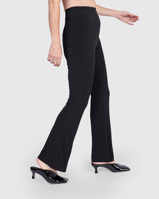 After Dark Fit & Flare Pant, Black