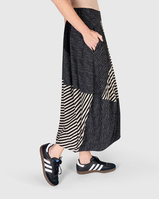 Urban Mixed Skirt, Stripes