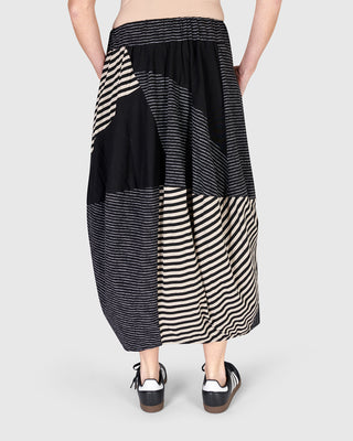 Urban Mixed Skirt, Stripes