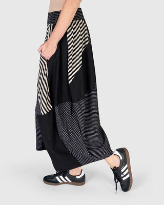 Urban Mixed Skirt, Stripes