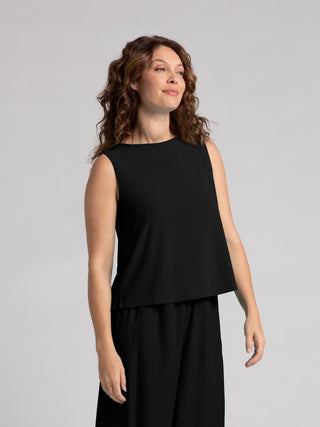 Sympli Flared Shell, Black - Statement Boutique