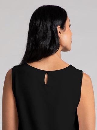 Sympli Flared Shell, Black - Statement Boutique