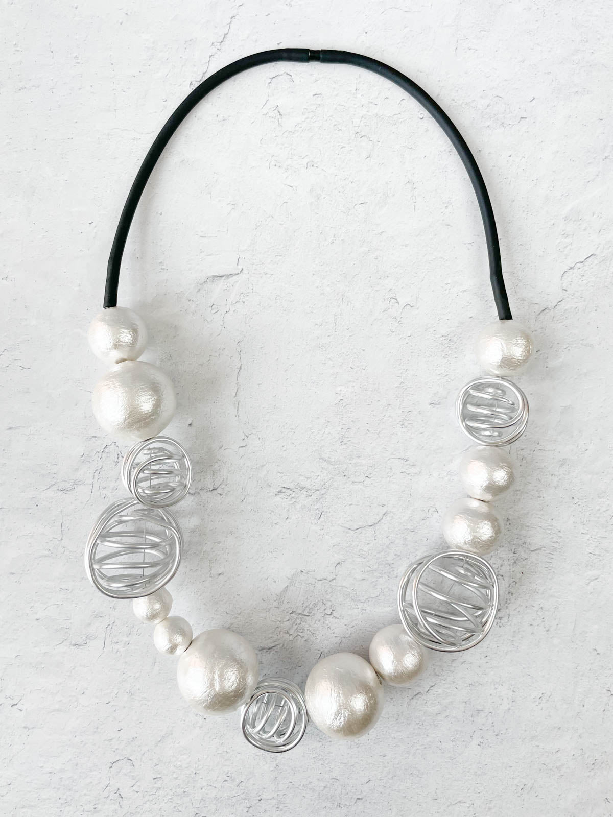 OC Jewelry Wilma Necklace, White UL